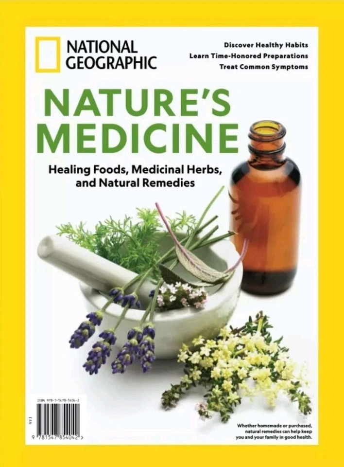 Nature's Medicine-Reissue National Geographic Favorite Magazine- BRAND NEW Foto 1 de 1