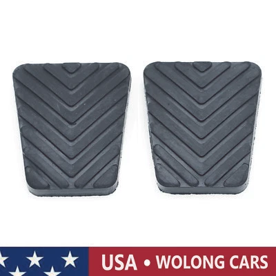 2x Brake Clutch Pedal Pad Covers Fit for Hyundai Accent Sonata Santa FE Elantra - Image 1 of 4