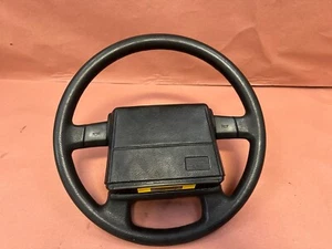 Volvo 740 GLE Turbo 760 Black Steering Wheel Assembly OEM #88255 - Picture 1 of 15