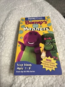 BARNEY & FRIENDS COLLECTION: BARNEY'S BEST MANNERS VHS EDUCATIONAL FREE SHIPPING - Bild 1 von 2