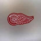 Red Wheel Wing Patch ? Iron On Badge Embroidered Motif ? Design Retro Star
