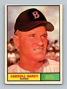 Tarjeta de béisbol 1961 Topps #257 Carroll Hardy EX-EXMT - Imagen 1 de 2
