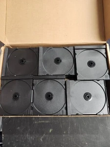 Menge 90 Ersatz schwarze Tabletts für Standard CD Jewel Case - Bild 1 von 1