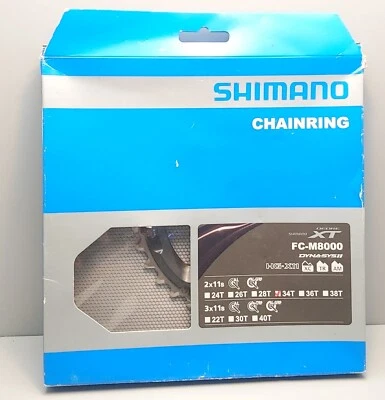 Shimano 34T Chainring for FC-M8000 Dynasys 11spd - Image 1 of 4
