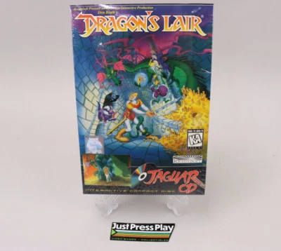 Don Bluth's Dragon's Lair Atari Jaguar CD Big Box 1995 ReadySoft Factory Sealed! - Image 1 of 4