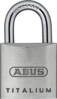 ABUS Titalium Padlock 64TI 20-25-30-40-50-60mm Lock - Image 1 of 4