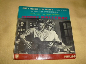 Johnny Hallyday – Retiens La Nuit 7'' 45 RPM EP - Picture 1 of 3