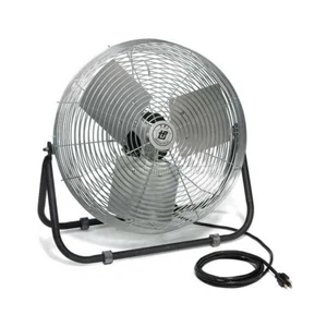 TPI F24-TE 24" Industrial Workstation Floor Fan 1/8 HP, 3 Speed, 120V - Picture 1 of 4