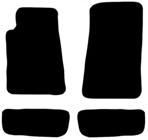 CHEVY CAMARO COUPE 2010-2015 CUSTOM FIT CARPET FLOOR MATS 3 COLORS AVAILABLE - Picture 1 of 3