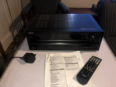 Onkyo TX-SR309 Ricevitore AV Amplificatore Stereo Hi-Fi Home Theatre Suono Surround - Immagine 1 di 4