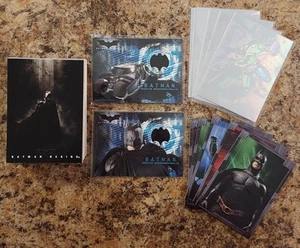 Batman Begins Movie 2005 Topps Base Set+Relics+Subsets+Auto YABIGMIKES BUNDLE🔥  - Picture 1 of 14