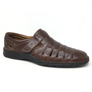 Josef Seibel Steven Fisherman Sandals Shoes Mens Size 9.5-10 US 44 EU Brown - Picture 1 of 9