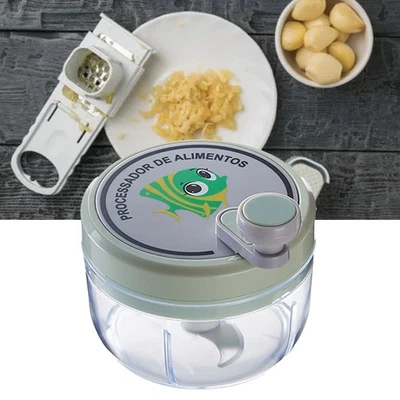 Manual Garlic Chopper Highly Efficient Multifunctional Safe Sturdy Durable - Image 1 of 4