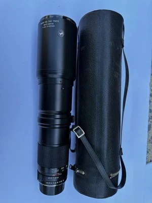 SIGMA AF TELE 1:5.6 400mm MULTI-COATED Lens w/ Carrying Case Estate  Not Used ? - Image 1 of 4