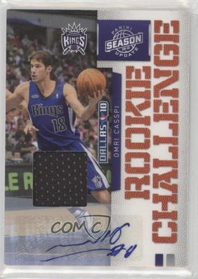 2009 Season Update Rookie Challenge Material Signatures /25 Omri Casspi Auto RC - Image 1 of 2