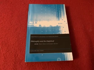 PHILOSOPHY AND THE EMPIRICAL VOL XXXI NR MINT BOOK PETER FRENCH FREE POSTAGE  - Imagen 1 de 3