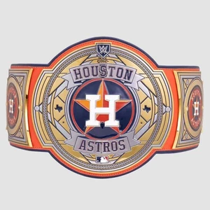 Houston Astros Belt WWE Legacy Title Championship Belt Adult Size 2mm - Picture 1 of 7