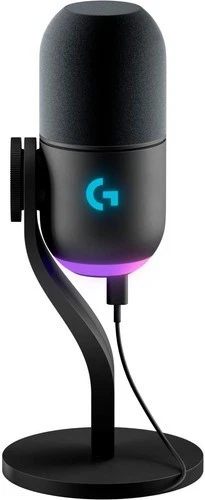 Logitech - Yeti GX Wired Supercardioid Dynamic Gaming Microphone with LIGHTSYNC - Image 1 of 1