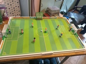 Playmobil Football Game / Pitch / Players / Ball/ Goals/ Scoreboard/ Numbers Etc - Picture 1 of 12