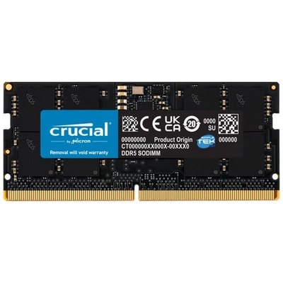 Crucial Ddr5 16Gb 5600Mhz Memory Bank Module Ram Sodimm Notebook Non-Ecc Cl46 - Image 1 of 4