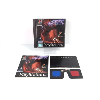 HEART OF DARKNESS PS1 Completo con Occhialini 3D e Manuale Sony Playstation 1 - Immagine 1 di 4