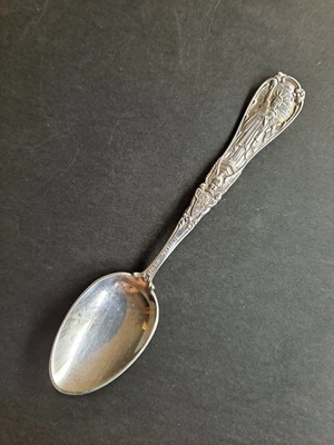 Antigua cuchara de recuerdo de plata esterlina TIFFANY & Co NYC Estatua de la Libertad Foto 1 de 4