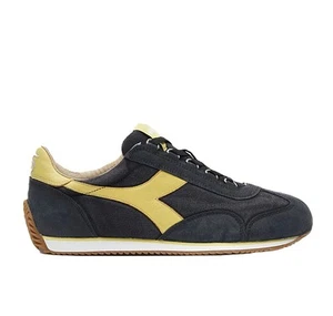 Scarpe Sneakers Diadora Heritage Equipe H Canvas 174735 Uomo Nero - Picture 1 of 6