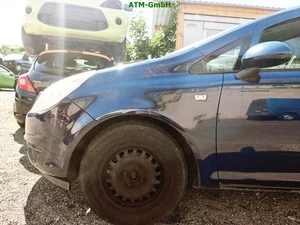 Kotflügel links Opel Corsa D Farbcode Z20Z 4DU Royalblau Atlantikblau Blau - Bild 1 von 2