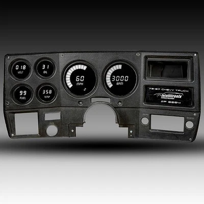 PAINEL DE PAINEL DIGITAL Chevy Truck para medidores 1973-1987 GMC Intellitronix LEDs brancos - Imagem 1 de 4