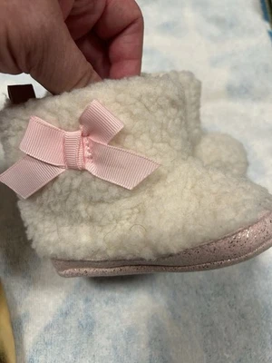 Zapatos bebé niña 6-12 meses botas difusas Foto 1 de 2