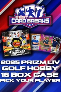 Charl Schwartzel 2025 Panini Prizm Liv Golf 16 Box Case Break PYP #1 - Picture 1 of 1