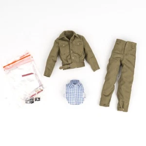 Uniforme e pantaloni e camicia per DID XD80026 WWII tedesco Lehmann scala 1/12 6" - Foto 1 di 1