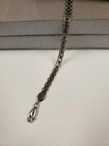 Sterling Silber 7" Ausgefallenes Gliederarmband 6,3 gr. - Bild 1 von 7