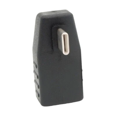 90 Degree USB Type C Male To USB 2.0 Female OTG Converter for Mobile Devices - Image 1 of 4