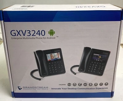 Phone Multimedia Grandstream GXV3240 Enterprise for Android Open Box - Image 1 of 3