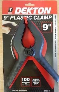1 x 9" A Type Strong Plastic Spring Clamp Heavy Duty Spring Clip Market Stall UK - Picture 1 of 1