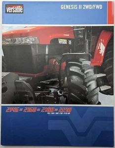 Folleto de tractor Buhler versátil Genesis II, 2X4 y 4x4, 2145, 2160, 2180, 2210 - Imagen 1 de 4