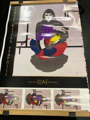 VINTAGE 1983 EDWARD WESTON L=AI  ART PRINT POSTER 25" X 36" - Image 1 of 4