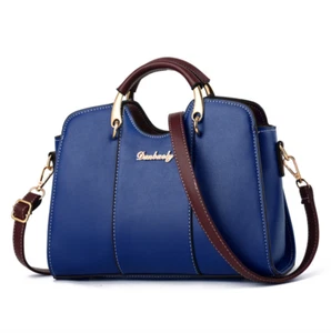 Danbaoly Kunstleder Business ROYALBLAU Handtasche Freizeithandtasche - Bild 1 von 1