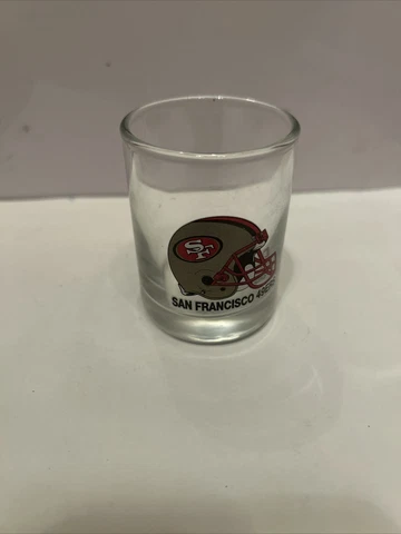 San Francisco '49ers Shot Glass Official Licenses Cover