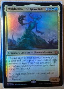 MTG | Muldrotha, the Gravetide | NM | EN | FDN 0243 | FOIL - Bild 1 von 1