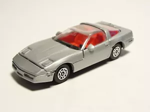 Juguete fundido a presión vintage Corgi plateado Chevy Chevrolet Corvette - Imagen 1 de 4