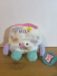 Bum Bumz 7.5" Charlotte Rainbow Cereal Milk Plush MooBumz NEW Plush - Picture 1 of 6