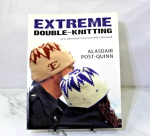 Extreme Double-Knitting: New Adventures in Reversible Colorwork Paperback Book - Picture 1 of 11