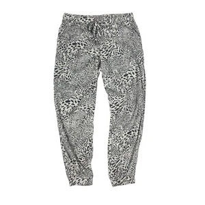 Pantalones de Pijama Rae Dunn SWEET DREAMS Estampado de Animales S Blanco Gris Elastizado SUAVE - Imagen 1 de 8