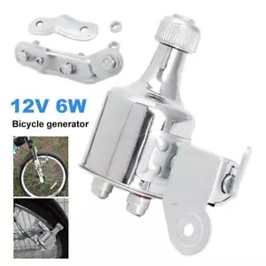 Bicycle Light Generator Headlight Tail Light Motorized Dynamo Friction Generator - Picture 1 of 24