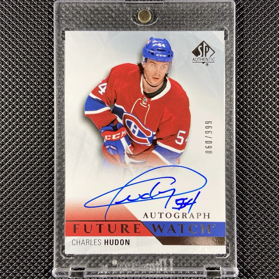 Charles Hudon 2015-16 SP Authentic Future Watch Autographs #251 /999 - Image 1 of 1