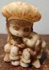 Vintage Holly Hobbie Detailed Wax Candle by Hallmark 3.5”