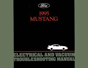 Ford Mustang 1995 aspiradora eléctrica servicio reparación manual guía de libros fabricante de equipos originales - Imagen 1 de 1