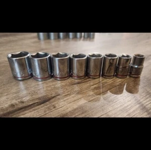 Socket Set 3/8"-15/16" 3/8" Drive Unbranded Chrome Finish (Read Description) - Picture 1 of 4